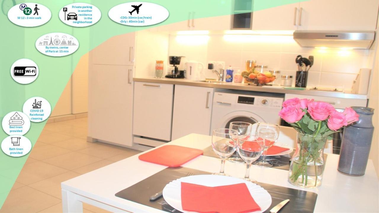Appartement Tout Equipe, Cosy Saint-Denis  Exterior foto